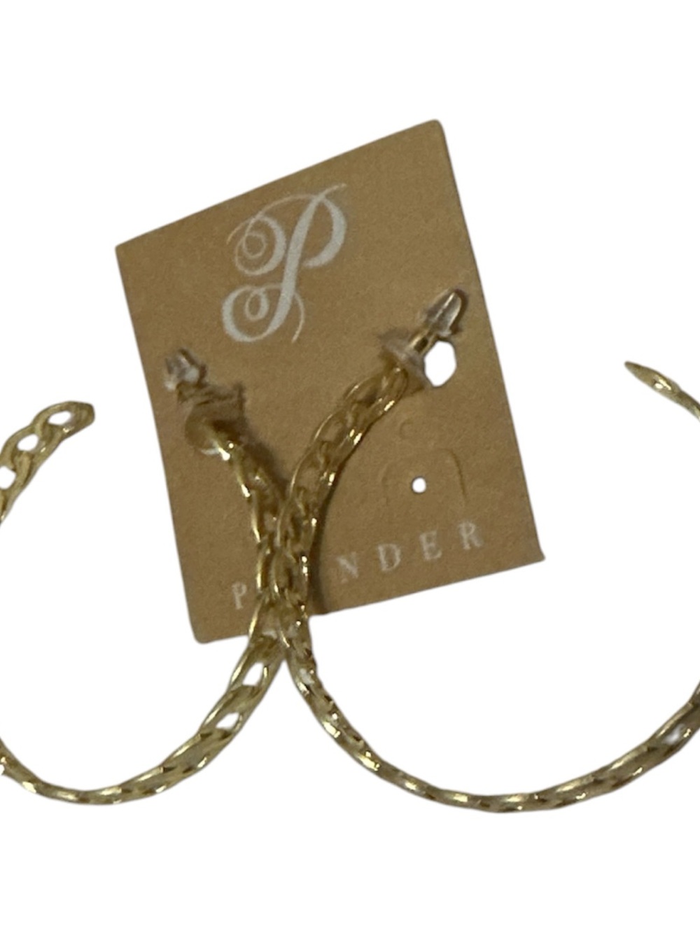 NWT Plunder Gold Twisted Hoop Earrings - Women Jewelry beautiful 😻
